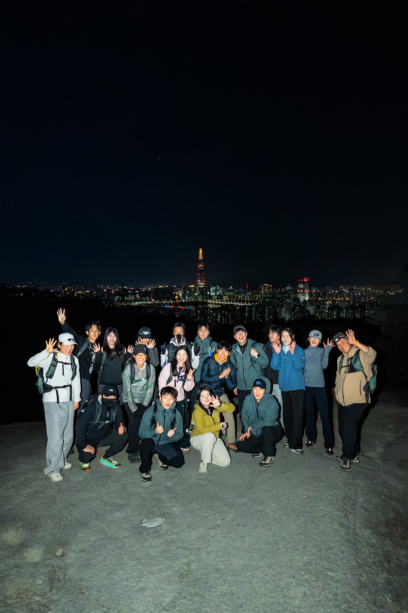 4월24일(금) 인왕산 나이트 하이킹